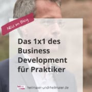 1×1-business-development Gregor Heilmaier auf Titelbild Das 1x1 des Business Development für Praktiker