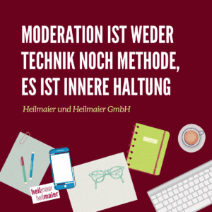 "Moderation ist weder Technik noch Methode, es ist innere Haltung" (Symbolbild)