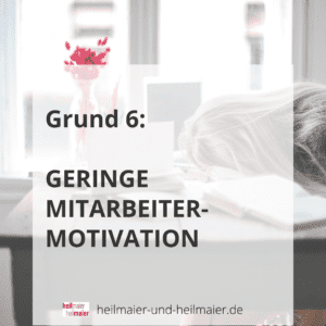 Geringe Motivation