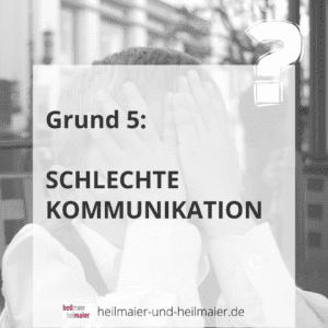 Schlechte Kommunikation